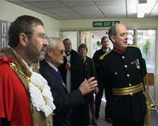 Examining Royal Marines history depicted at War Memorial