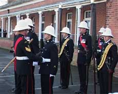 Royal Marines ready for inspection 02
