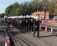 Royal Marines marching to the time Sphere 05
