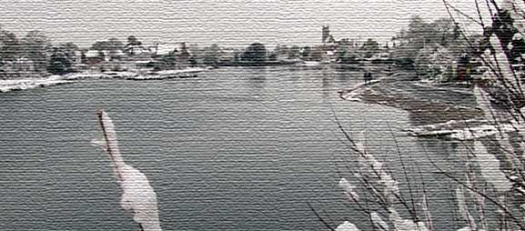 Gosport has snow April 6th 2008