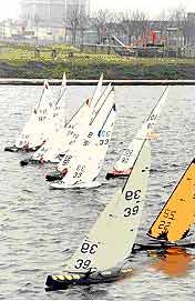 Gosport Model Yacht Club racing