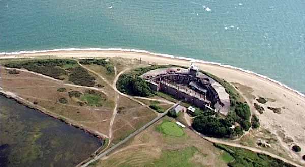 Gosport Forts Gilkicker arial_02