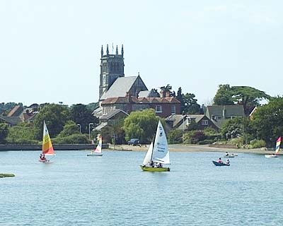 Saint Mary's Chirch Alverstoke from Alver Lake